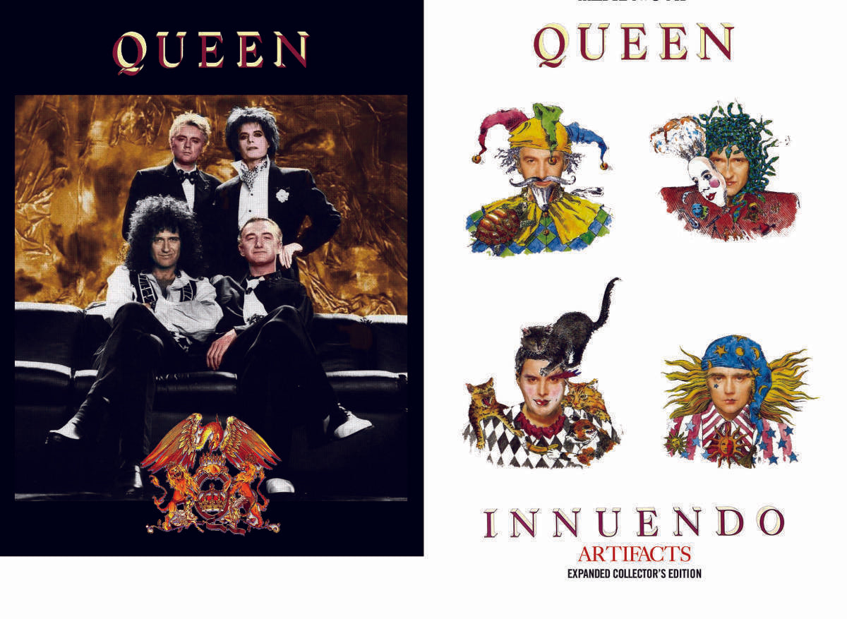 QUEEN / INNUENDO ARTIFACTS ＆ EXTRACTS EXPANDED COLLECTOR'S EDITION (4CD+3DVD)