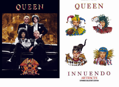 QUEEN / INNUENDO ARTIFACTS ＆ EXTRACTS EXPANDED COLLECTOR'S EDITION (4CD+3DVD)