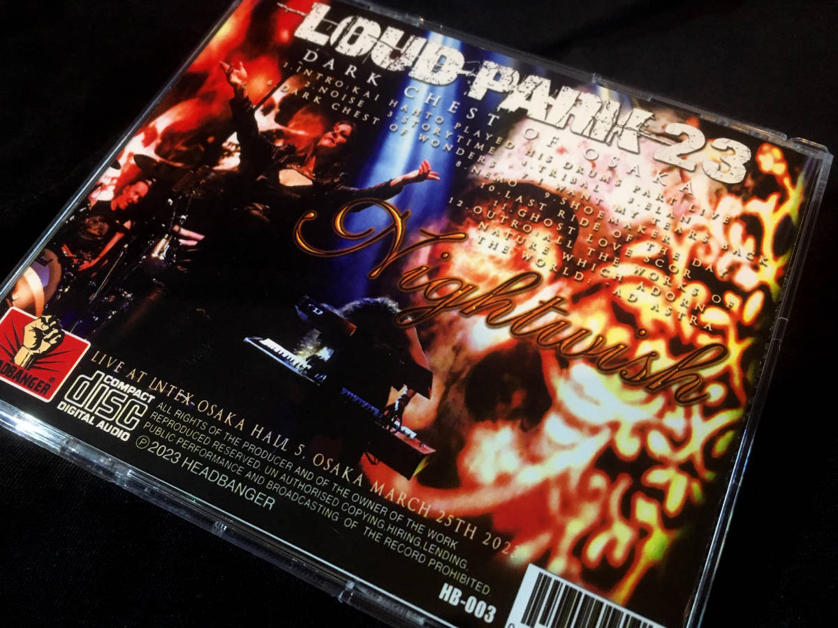 Nightwish / Dark Chest Of Osaka Loud Park Osaka 2023 (1CDR)