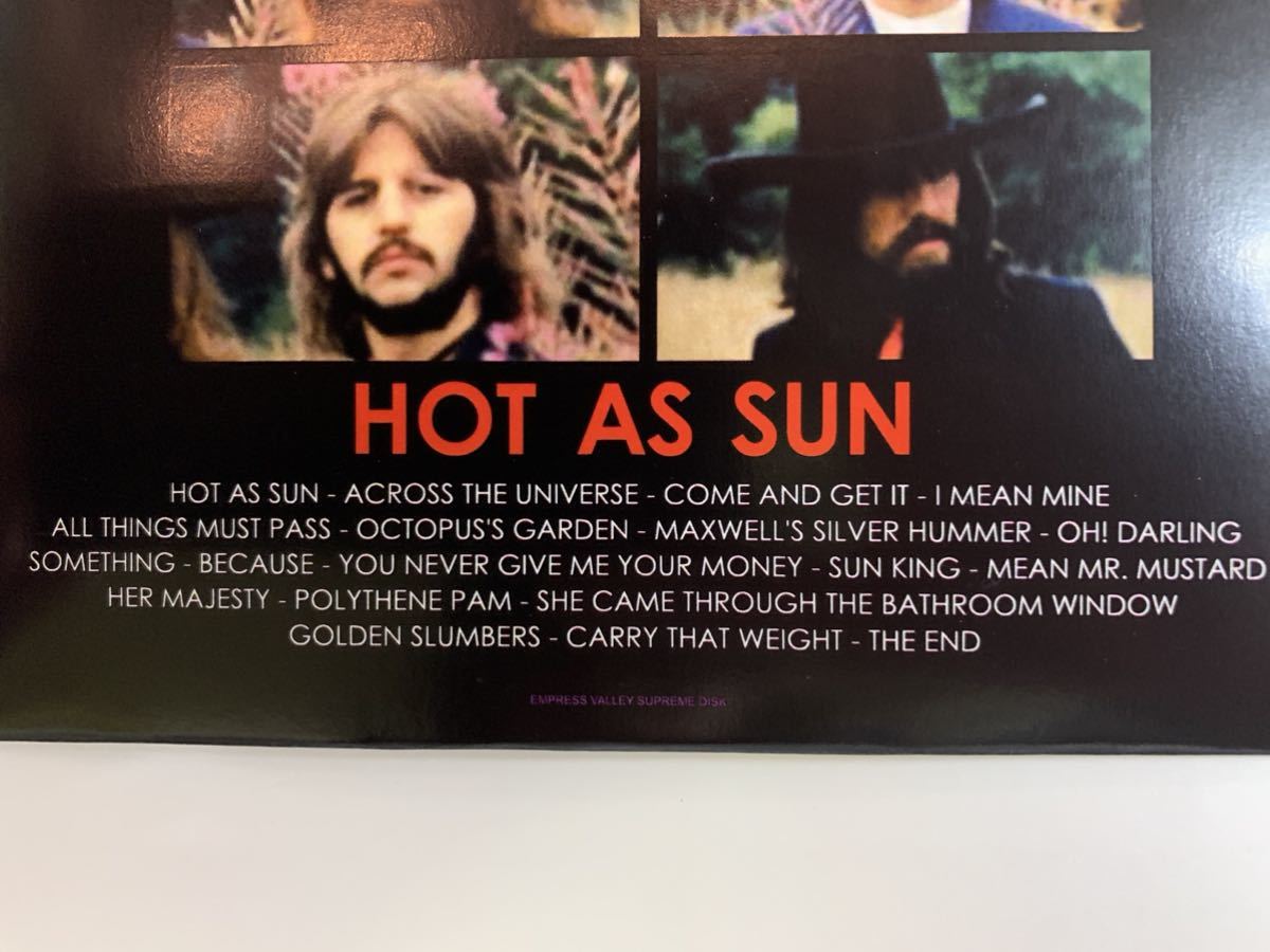 THE BEATLES / HOT AS SUN (1CD)