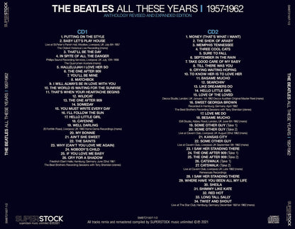 THE BEATLES / ALL THESE YEARS I - IV 1957 - 1965 ANTHOLOGY REVISED AND EXPANDED EDITION SET 【8CD】