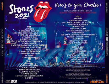 THE ROLLING STONES / 2021 LIVE SET 4 performances (8CD+4DVD)