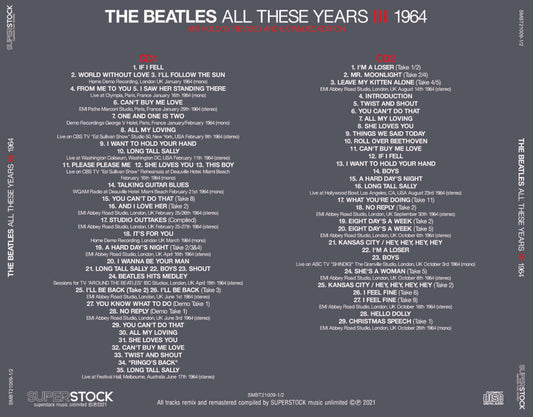 THE BEATLES / ALL THESE YEARS III -1964 [2CD]