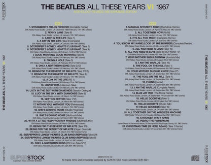 THE BEATLES / ALL THESE YEARS V - VIII 1966 - 1970 ANTHOLOGY REVISED EXPANDED EDITION 8CD