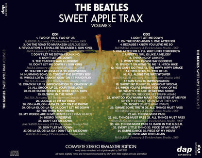 The Beatles Sweet Apple Trax Volume 1 - 3 Set Complete Stereo Remaster 6 CD