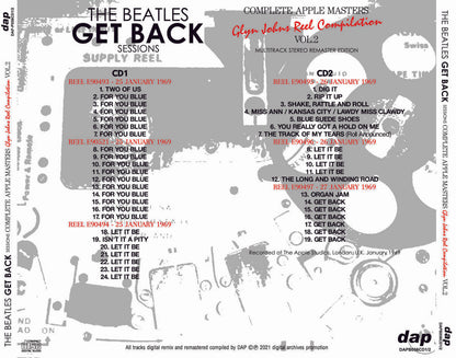 THE BEATLES / GET BACK SESSIONS COMPLETE APPLE MASTERS Glyn Johns Reel Compilation(8CD)
