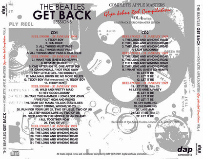 THE BEATLES / GET BACK SESSIONS COMPLETE APPLE MASTERS Glyn Johns Reel Compilation(8CD)