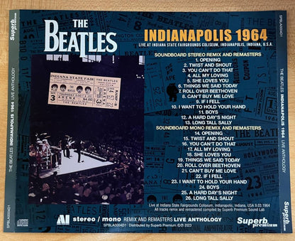 THE BEATLES / LIVE ANTHOLOGY 1964 4Titles Set (4CD)