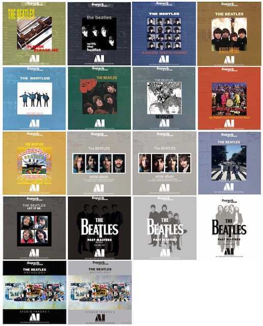 THE BEATLES / AI AUDIO COMPANION 18 Titles Set (42CD) No jewel case