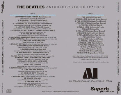 THE BEATLES / AI AUDIO COMPANION PAST MASTERS ANTHOLOGY STUDIO TRACKS 5 titles (10CD)