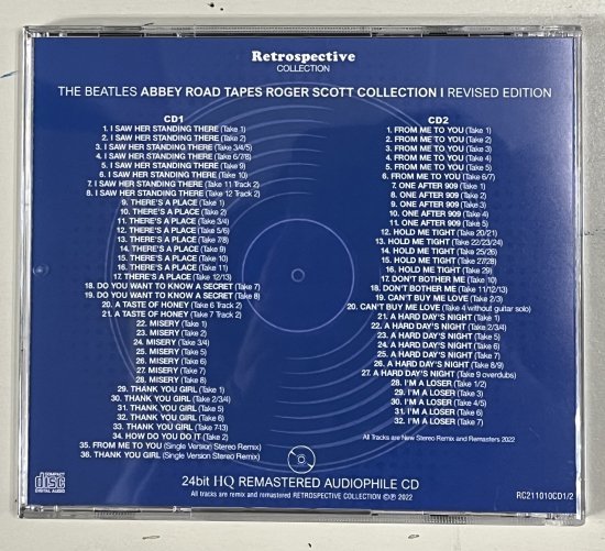 THE BEATLES / JOHN BARRETT & ROGER SCOTT COLLECTIONS 5 Titles (8CD)