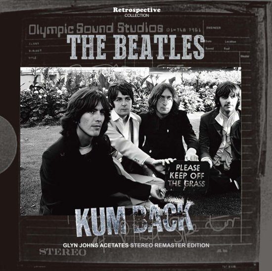 THE BEATLES / KUM BACK GLYN JOHNS ACETATES STEREO REMASTER EDITION  (1CD)