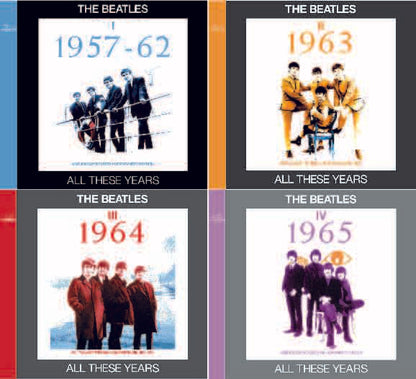 THE BEATLES / ALL THESE YEARS I - IV 1957 - 1965 ANTHOLOGY REVISED AND EXPANDED EDITION SET 【8CD】