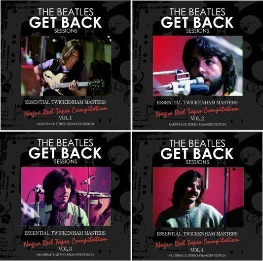 THE BEATLES / GET BACK SESSIONS ESSENTIAL TWICKENHAM MASTERS NAGRA REEL TAPES COMPILATION (8CD)