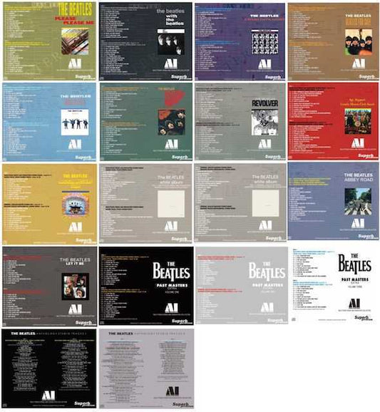 THE BEATLES / AI AUDIO COMPANION 18 Titles Set (42CD) No jewel case