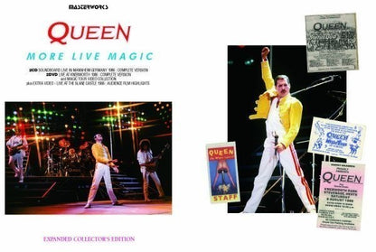 QUEEN / MORE LIVE MAGIC EXPANDED COLLECTOR'S EDITION [2CD+2DVD]