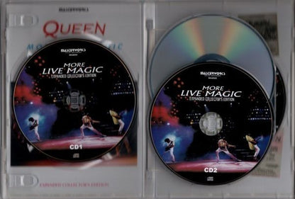 QUEEN / MORE LIVE MAGIC EXPANDED COLLECTOR'S EDITION [2CD+2DVD]