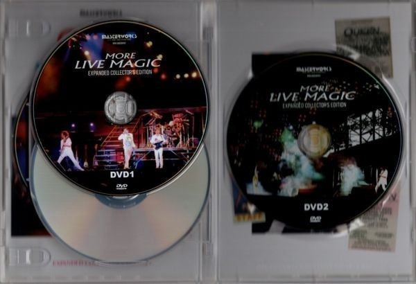 QUEEN / MORE LIVE MAGIC EXPANDED COLLECTOR'S EDITION [2CD+2DVD]