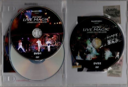 QUEEN / MORE LIVE MAGIC EXPANDED COLLECTOR'S EDITION [2CD+2DVD]