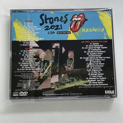 THE ROLLING STONES / 2021 LIVE SET 4 performances (8CD+4DVD)
