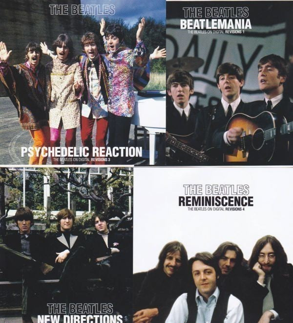 THE BEATLES / THE BEATLES ON DIGITAL REVISIONS 1-4 8CD