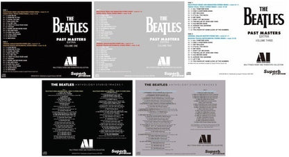 THE BEATLES / AI AUDIO COMPANION PAST MASTERS ANTHOLOGY STUDIO TRACKS 5 titles (10CD)