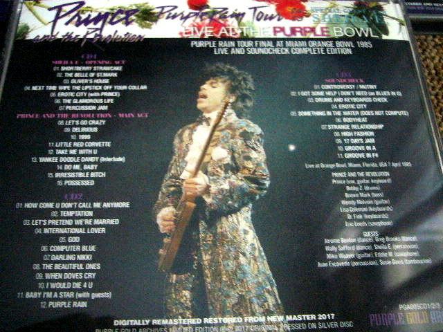 PRINCE / ULTIMATE COLLECTION I-Ⅵ+MAIAMI’85+BENEFIT CONCERT’83 8TITLES (15CD+3DVD)