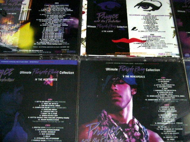 PRINCE / ULTIMATE COLLECTION I-Ⅵ+MAIAMI’85+BENEFIT CONCERT’83 8TITLES (15CD+3DVD)