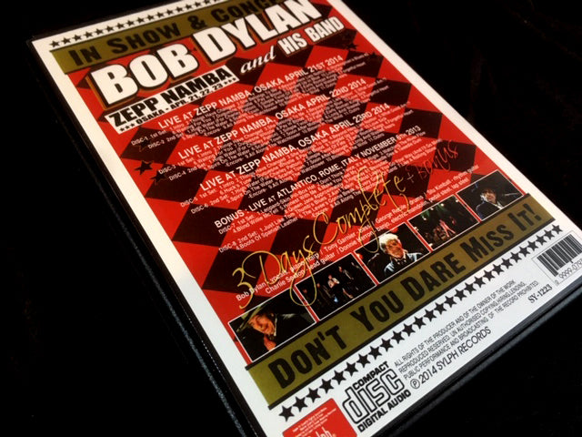BOB DYLAN / ZEPP NAMBA 3DAYS COMPLETE+BONUS BOX (8CDR)