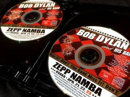 BOB DYLAN / ZEPP NAMBA 3DAYS COMPLETE+BONUS BOX (8CDR)