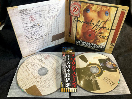 The Rolling Stones / The Brussels Affair (2 CD) Empress Valley Keith Richards Portada