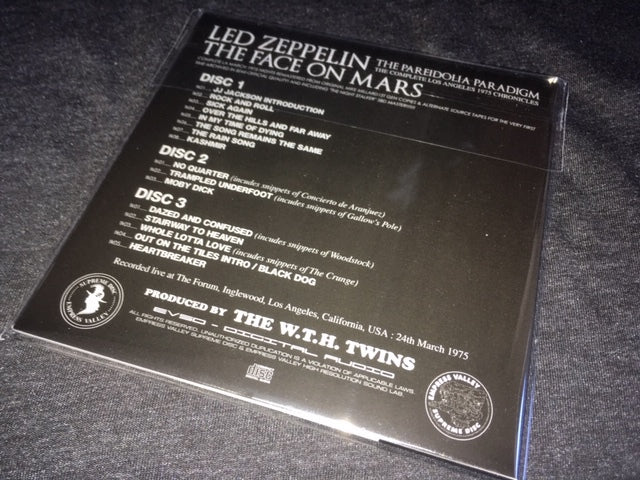 Led Zeppelin / The Pareidolia Paradigm The Face On Mars (3CD)