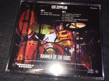 Led Zeppelin / Hammer Of The Gods Parte 1 y 2 (4 CD)