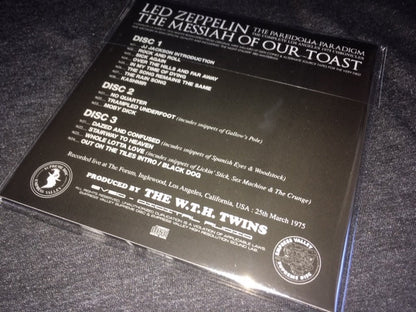 Led Zeppelin / The Pareidolia Paradigm The Messiah Of Our Toast (3CD)