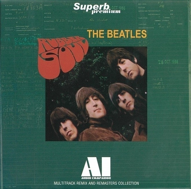 THE BEATLES / AI AUDIO COMPANION 4 Titles Set (8CD) HELP! RUBBER SOUL REVOLVER etc.