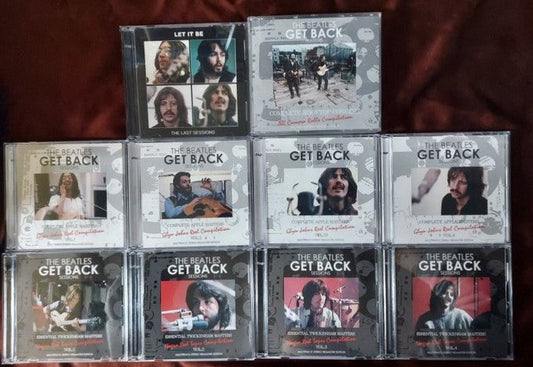 THE BEATLES LET IT BE THE LAST SESSIONS & GET BACK SESSIONS & ROOFTOP CONCERT COMPLETE 10 SET 【21CD】