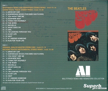 THE BEATLES / AI AUDIO COMPANION 4 Titles Set (8CD) HELP! RUBBER SOUL REVOLVER etc.