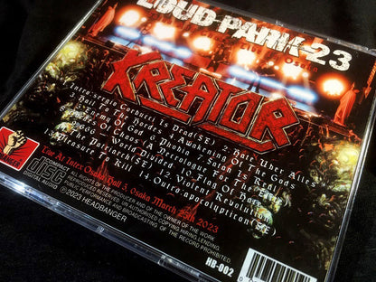 Kreator / Satan And Chaos:Live In Osaka Loud Park Osaka 2023 (1CDR)
