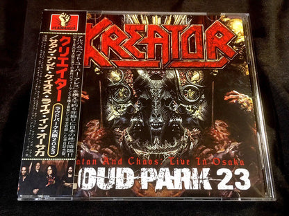 Kreator / Satan And Chaos:Live In Osaka Loud Park Osaka 2023 (1CDR)