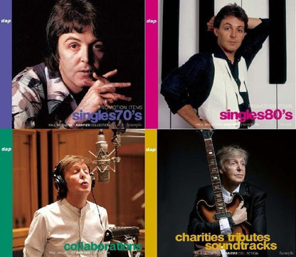 PAUL McCARTNEY / RARITIES COLLECTION SINGOLI E COLLABORAZIONI E TRIBUTI DI BENEFICENZA (8 CD)