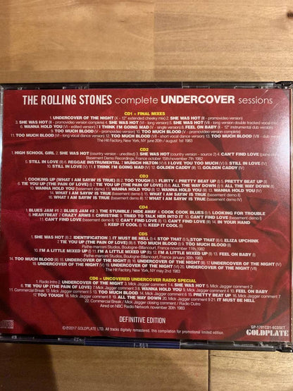 The Rolling Stones Complete Undercover Sessions Definitive 6 CD Set