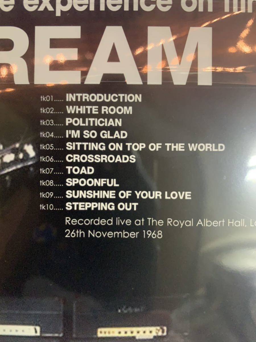 CREAM / THE LAST GOODBYE (1DVD) Royal Albert Hall 26th November 1968