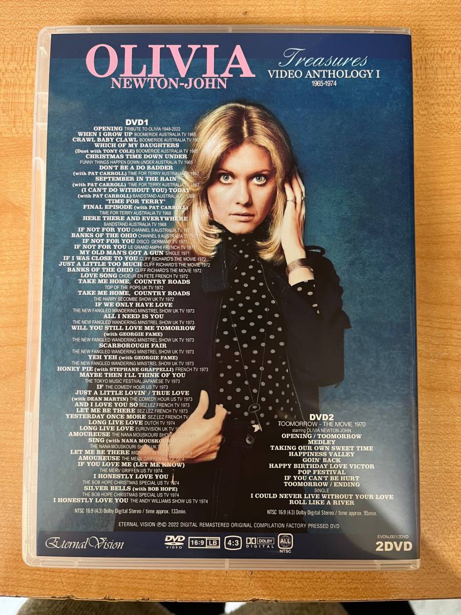 Olivia Newton-John / TREASURES : VIDEO ANTHOLOGY VOL.1-3 Set (6DVD)