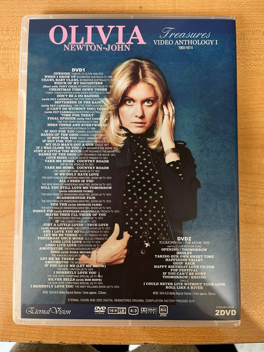 Olivia Newton-John / TREASURES : VIDEO ANTHOLOGY VOL.1-3 Set (6DVD)