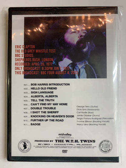 ERIC CLAPTON / ON WHISTLE TEST (1DVD)