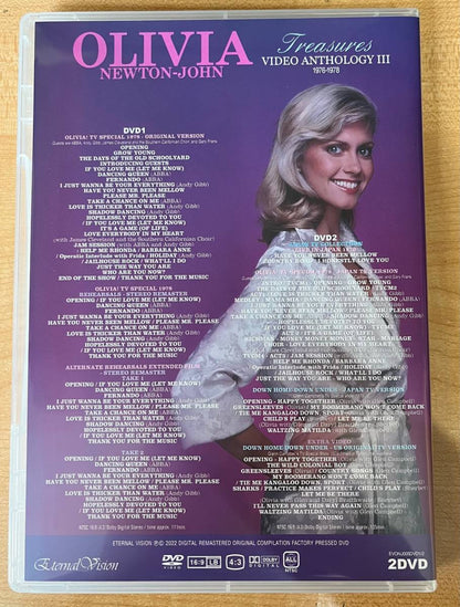 Olivia Newton-John / TREASURES : VIDEO ANTHOLOGY VOL.1-3 Set (6DVD)