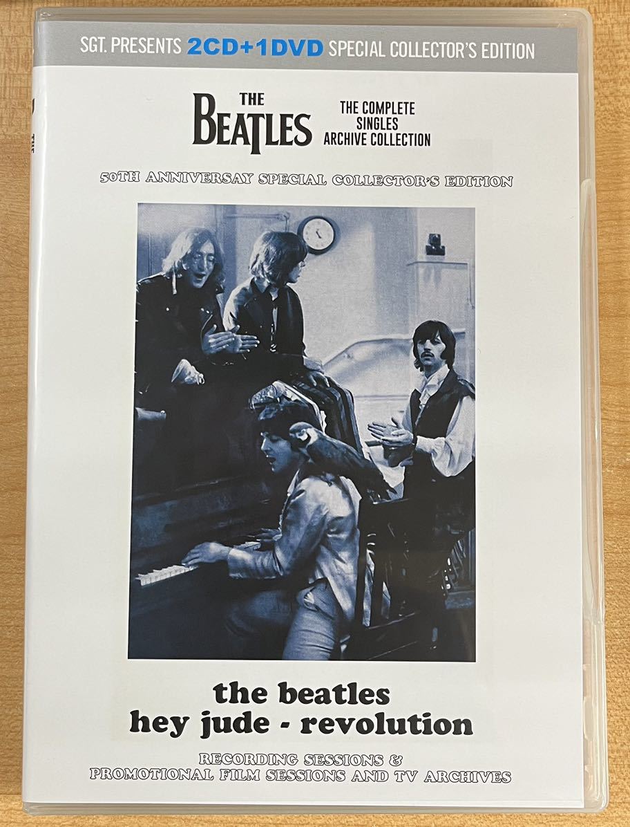 The Beatles Hey Jude Revolution 50th Anniversary Edition The Complete Singles Archive 2CD 1DVD