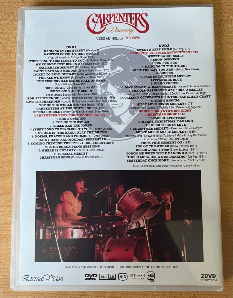 CARPENTERS / AT THE BBC 1971-1976 & MAKE YOUR OWN KIND OF MUSIC 4 other title sets (5CD+3DVD)