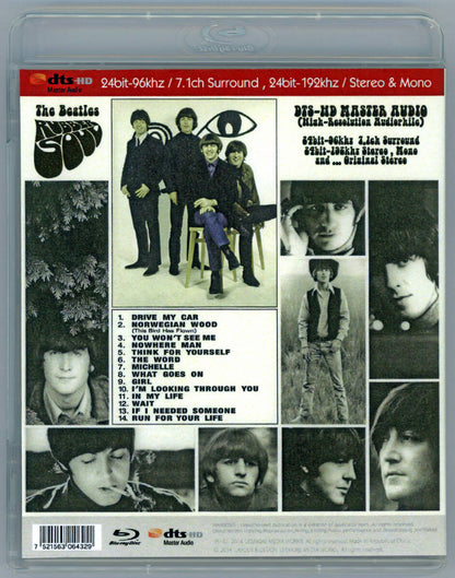 The Beatles / RUBBER SOUL 24bit-96khz / 7.1ch Surround, 24bit-192khz / Stereo & Mono (1BDR)