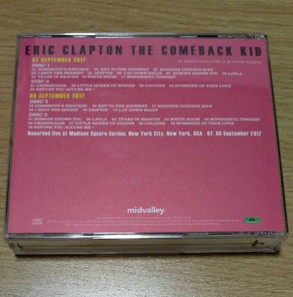 Eric Clapton / The Comeback Kid 2017 (9CD) 77 Tracks Mid Valley